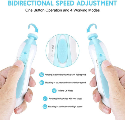 TippyTrim™ -  Baby Nail Trimmer & Grooming Kit
