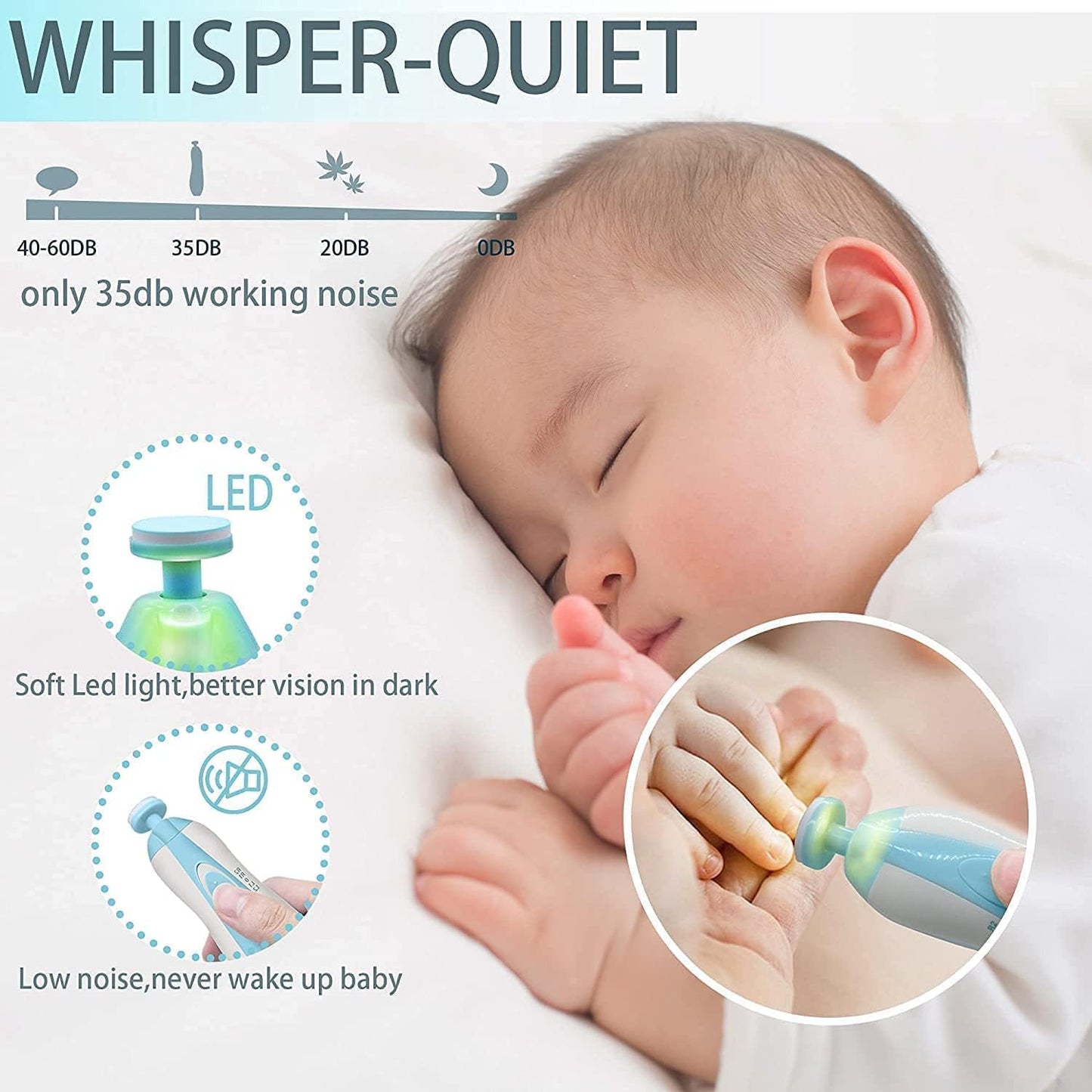 TippyTrim™ -  Baby Nail Trimmer & Grooming Kit