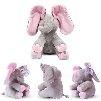 EllieBoo™ Peek-A-Boo Elephant Toy