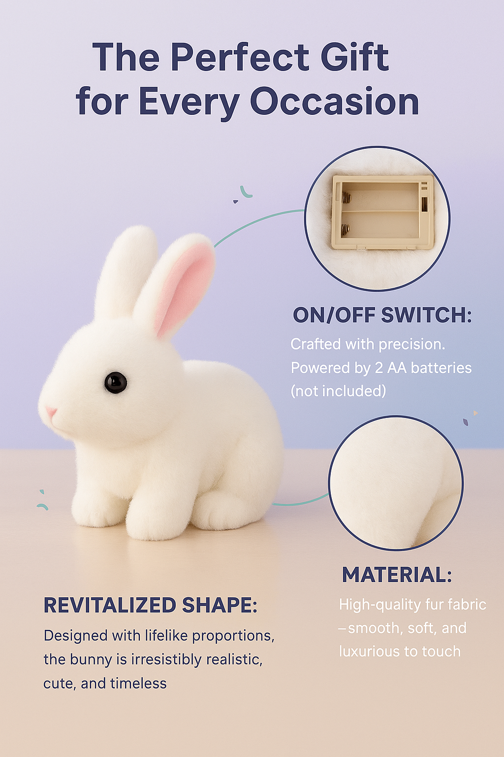 HappyHopper™ Hopping Rabbit Toy